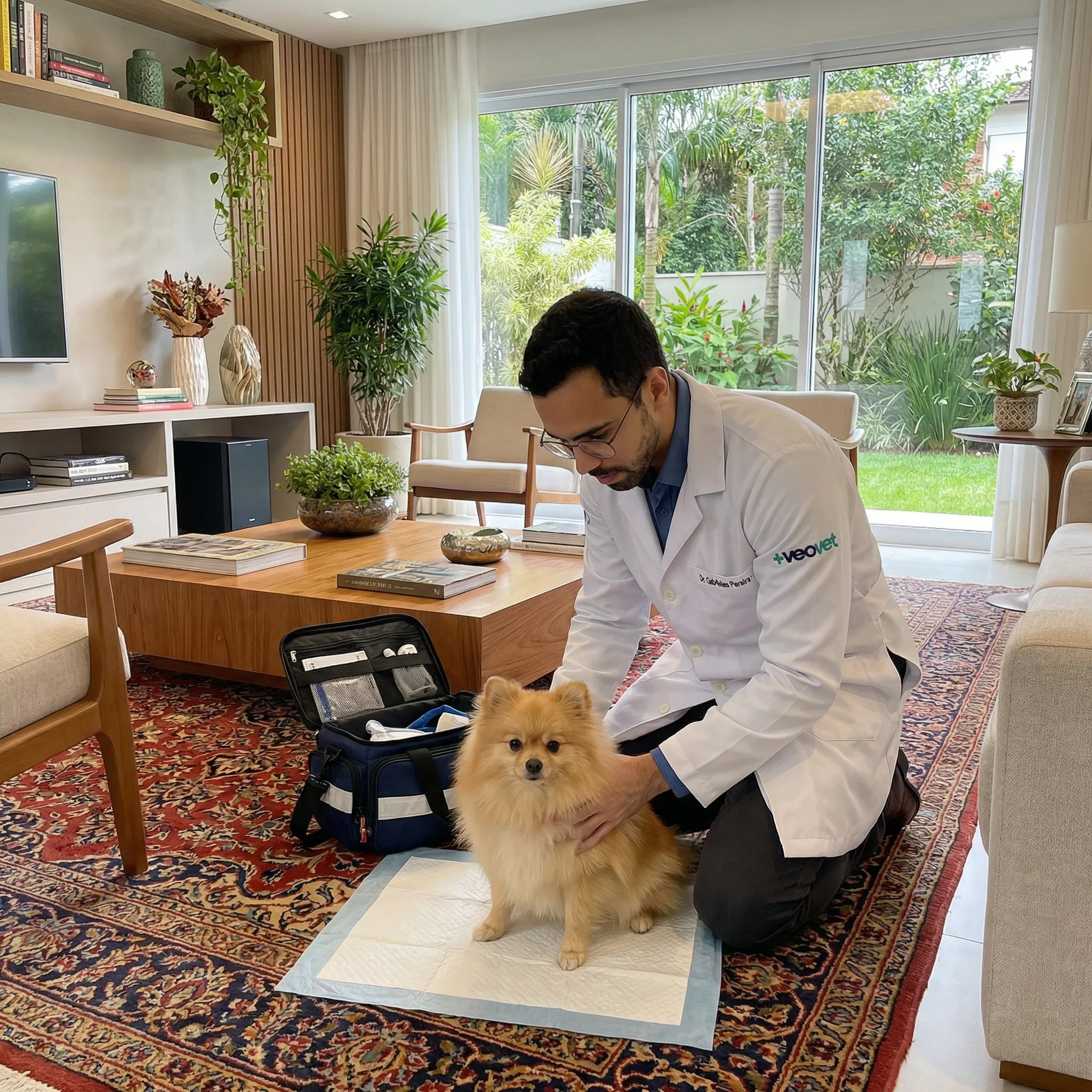 Atendimento veterinário domiciliar